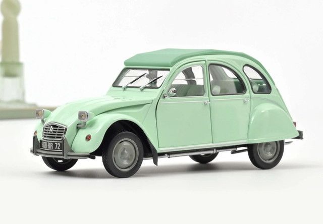 新品 NOREV 1/18 シトロエン 2CV Club 1982 ジェードグリーン 完成品ダイキャストミニカー 181486 [佐川急便]