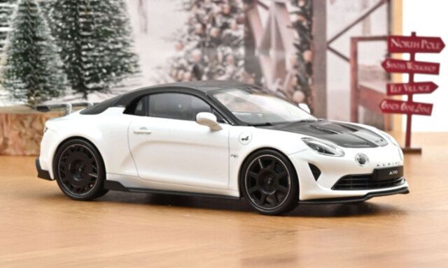 新品 NOREV 1/18 アルピーヌ A110 R 2024 イリデセントホワイト 完成品ダイキャストミニカー 185433 [佐川急便]