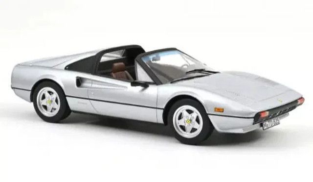 新品 NOREV 1/18 フェラーリ 308 GTS 1982 シルバー 完成品ダイキャストミニカー 187934 [佐川急便]