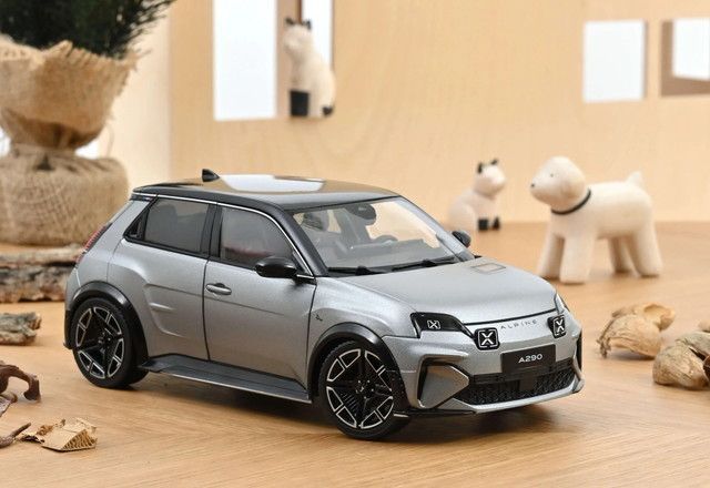 新品 NOREV 1/18 アルピーヌ A290 GT 2025 マットトルネードグレー/ブラック 完成品ダイキャストミニカー 185451 [佐川急便]