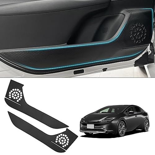 GIMUYA トヨタ プリウス 60系 ドアキックガード ドアトリムガード 新型 PRIUS ZVW6#/MXWH6# 2023年? 専用設計 ドアプロテクター キズ・汚れ防止 内装 カスタムパーツ アクセサリー シールタイプ PUレザー製 カーボン調 2kk 4,953円