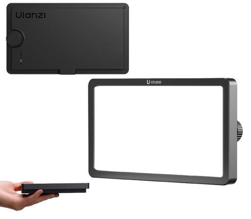 UlanziStudioコントロール対応ビデオライト(Bluetooth/マグネット貼り付け対応)
