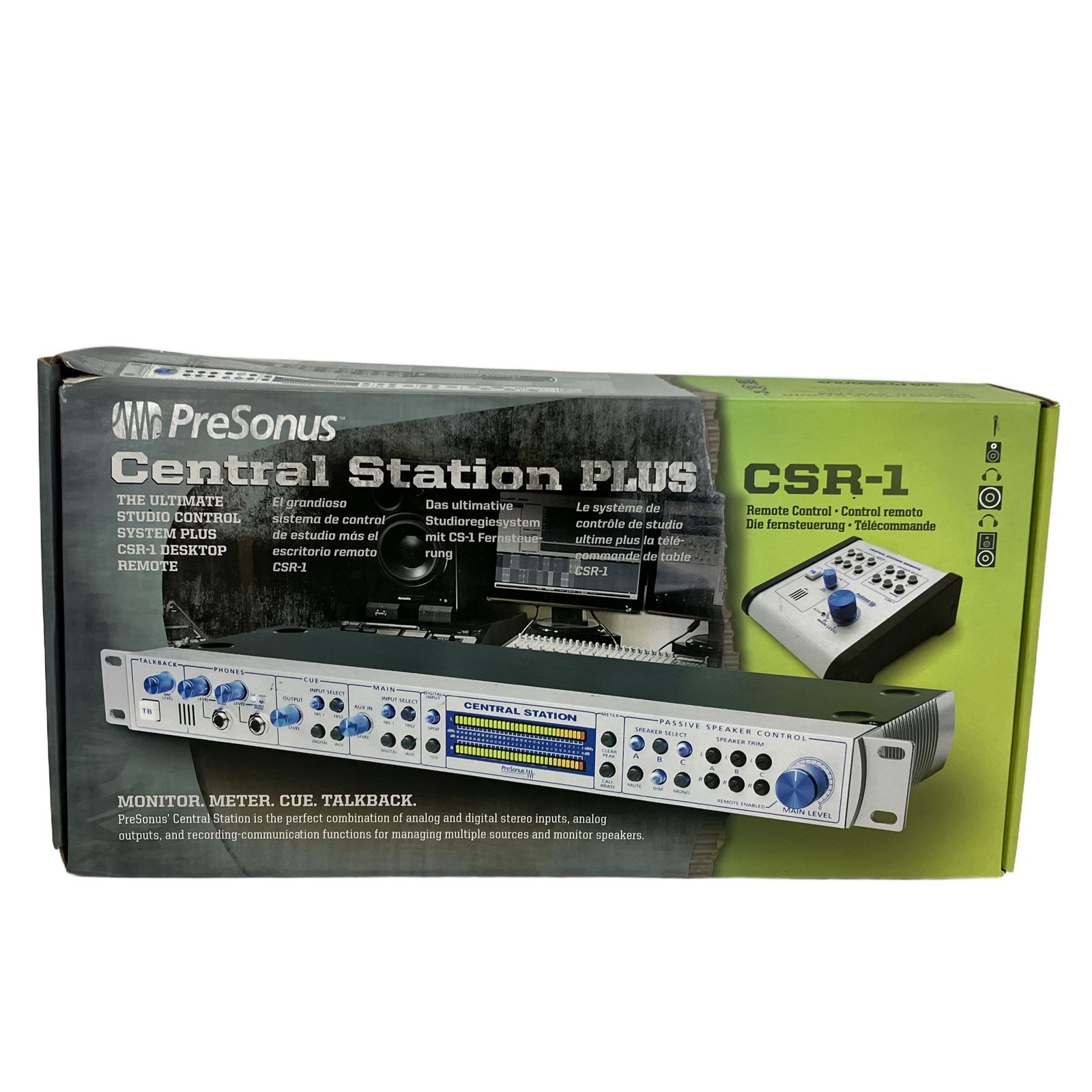 PRESONUS Central Station + CSR-1 モニターコントローラー パッシブ 
