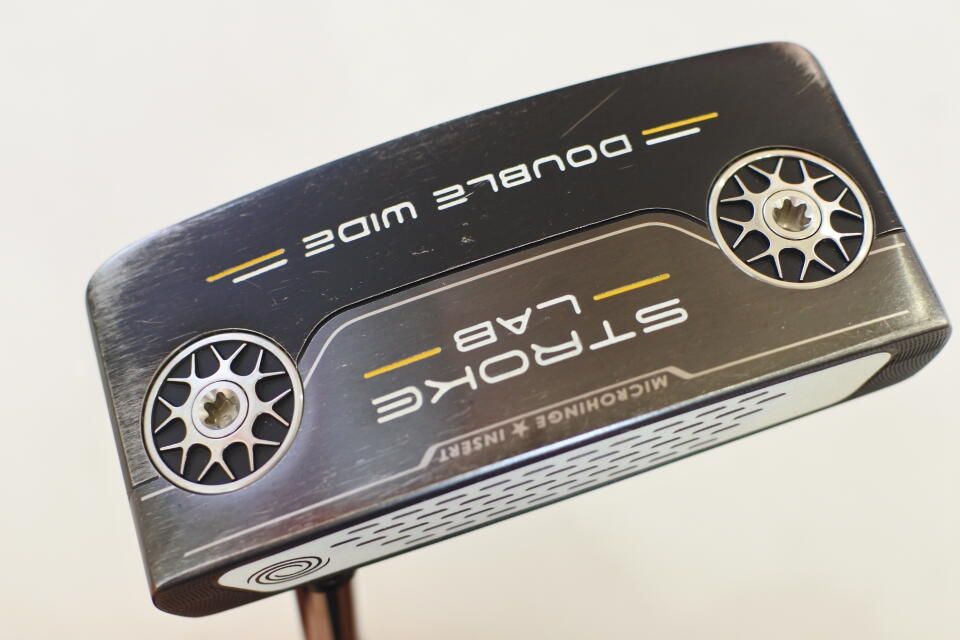 Putter DOUBLE WIDE BLACK Stroke Lab Double Wide LAB Odyssey Black