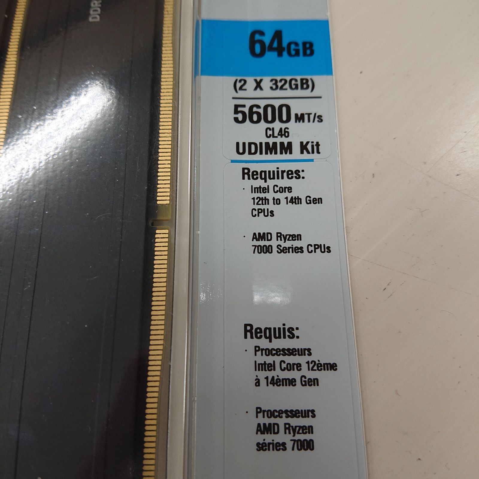 Crucial DDR5 64GB×2 未開封新品 メモリ - メルカリ