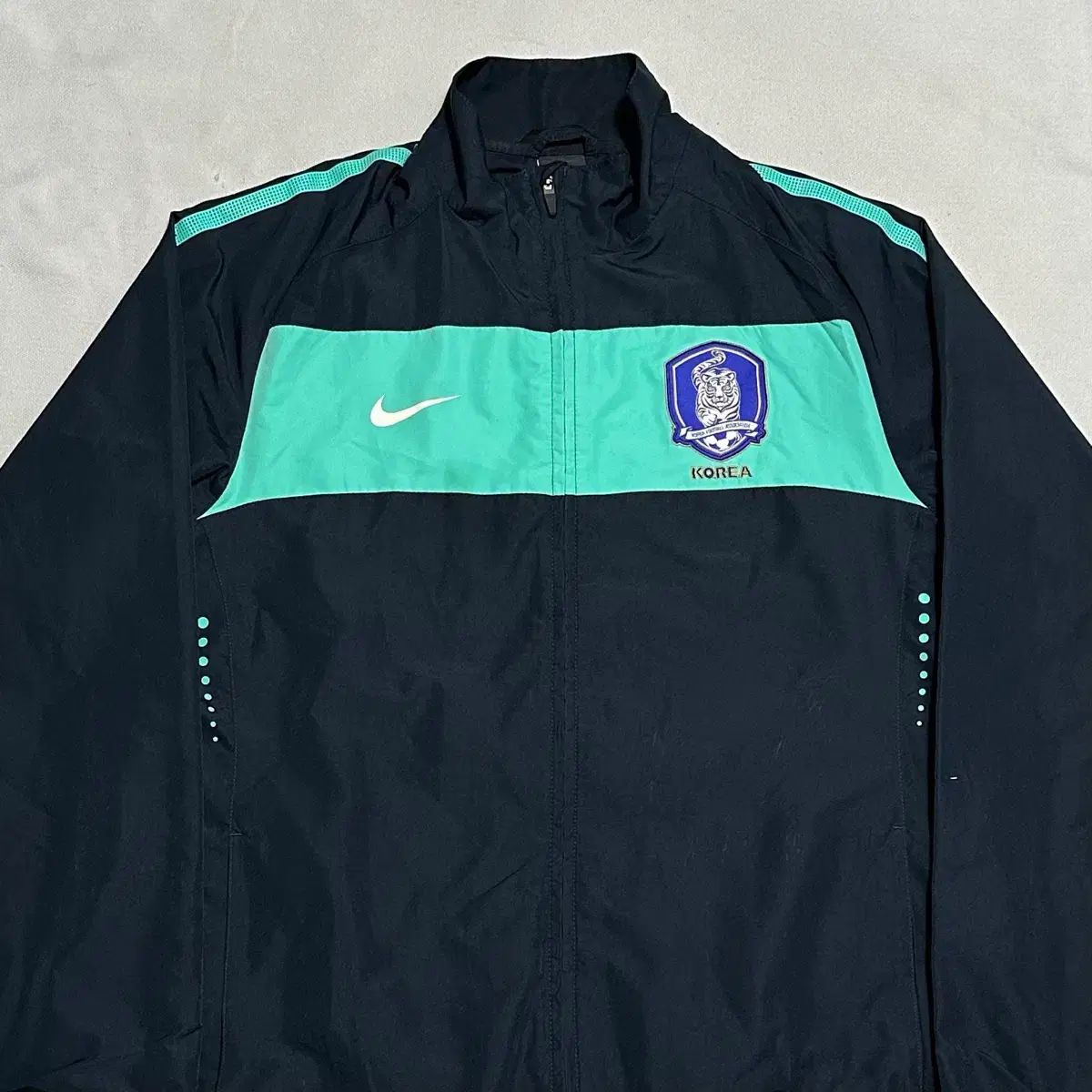 XL NIKE 韓国国家代表 ミント LINE ネイビー ウィンドブレーカー