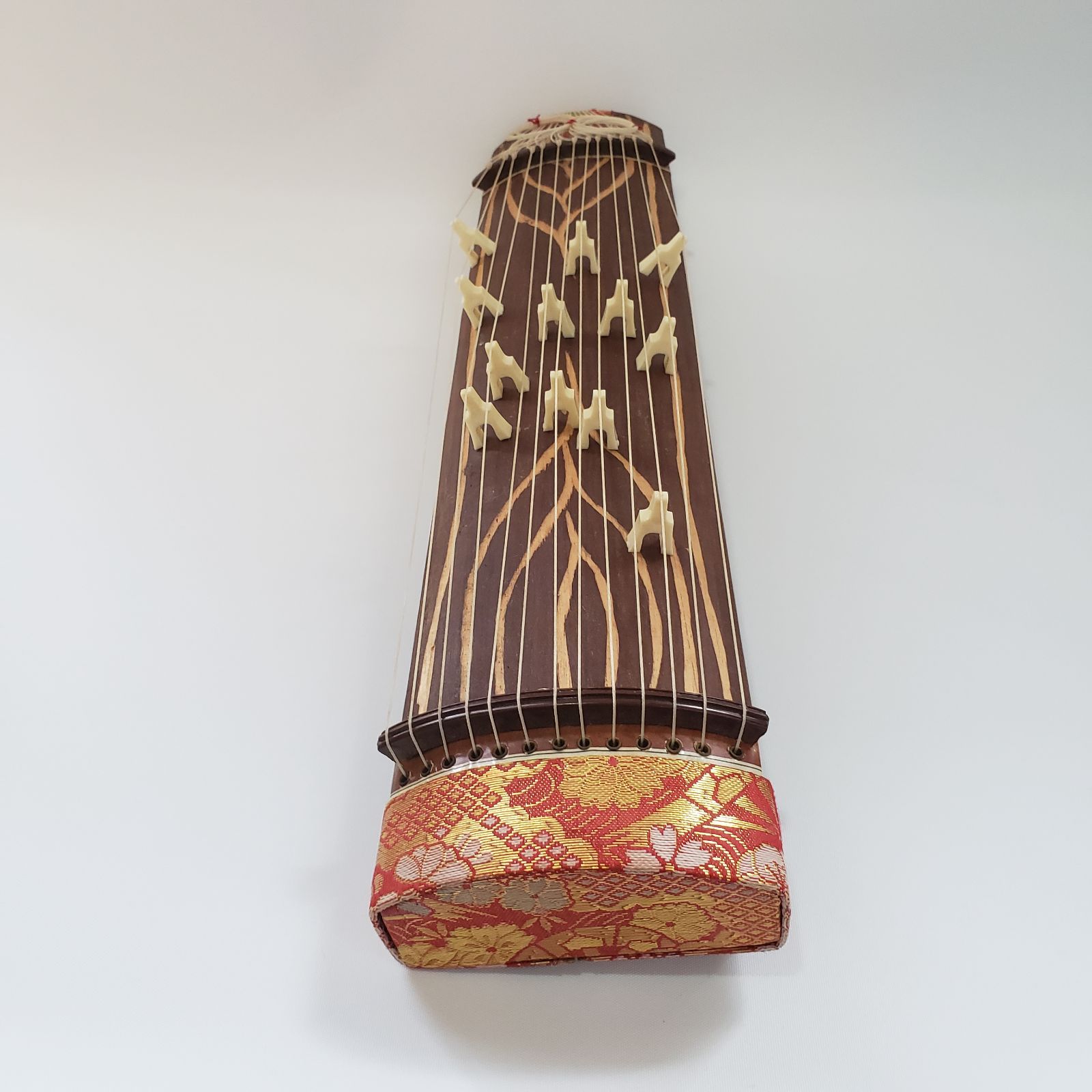昭和レトロ ミニ琴 13弦 お琴 和楽器 琴柱付き 弦楽器 - メルカリ