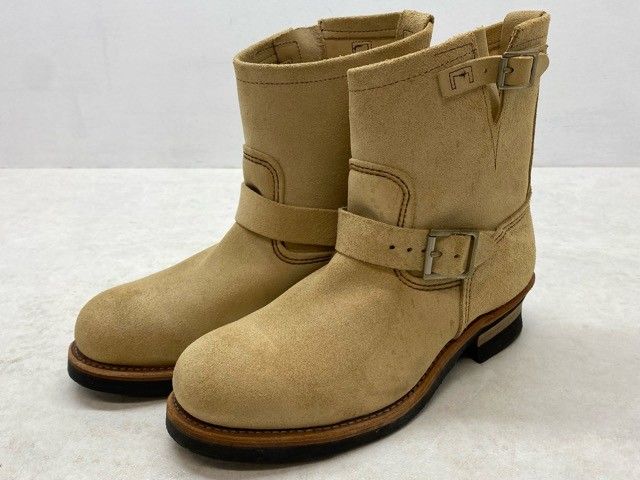 RED WING レッドウィング ショートエンジニアブーツ スエード 6D
