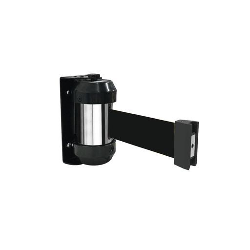 (StrongWay)壁用ベルトパーテーションベルト長さ2Mマグネットタイプ(ベルト:ブラック)