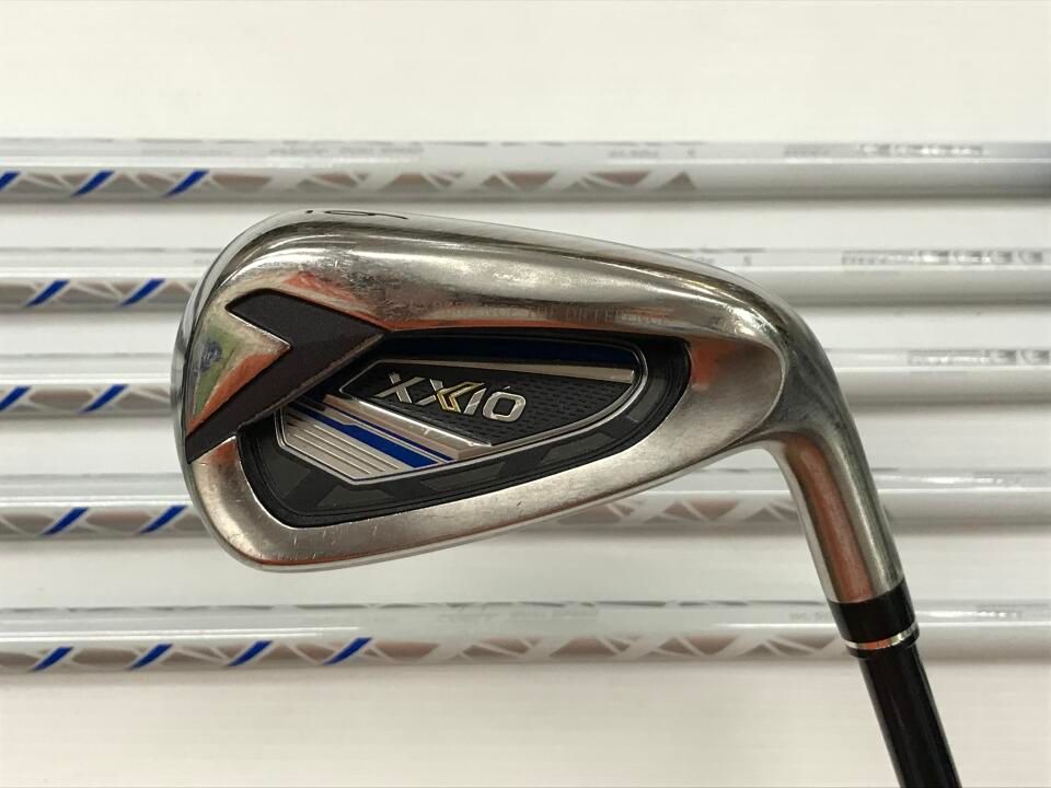 ダンロップ　XXIO 12 ネイビー　MP1200 ネイビー　Sフレックス　アイアンセット　中古【最短即日発送】