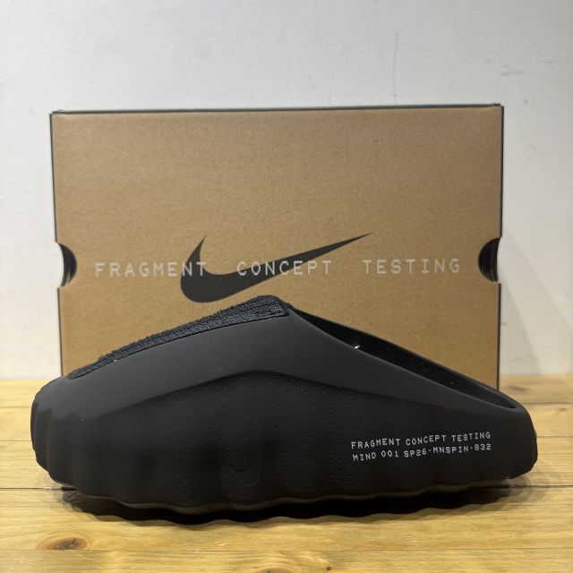 NIKE 2026 FRAGMENT DESIGN MIND 001 SP FK SIZE-27.0cm IQ8502-001 ナイキ×フラグメントデザイン マインド ミュール サンダル 心斎橋店