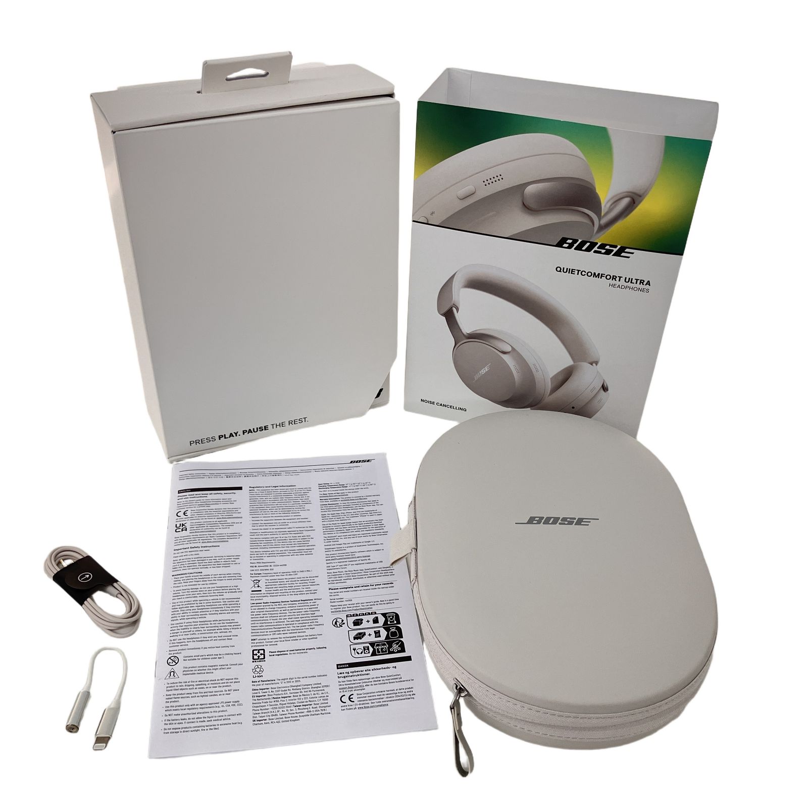 Bose ボーズ 880066-0200 QUIET COMFORT ULTRA HEADPHONES ワイヤレス ヘッドホン 音響機器 中古 Z11217692