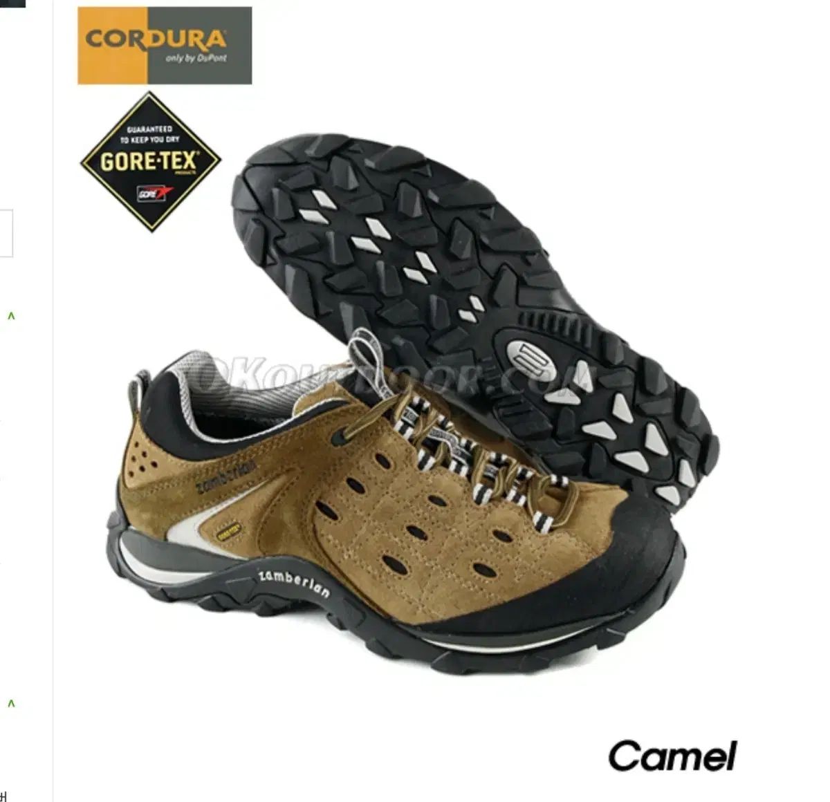 ザンバラン GORE-TEX ゴアテックス 登山靴 キャメル色
