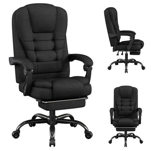 SITMODPCゲーミングチェア人間工学に基づいたデザイン、布張り、ヘッドレストとランバーサポート、ポケットスプリング付きシートクッション、150°チルトバック、快適なオフィスゲーミ…