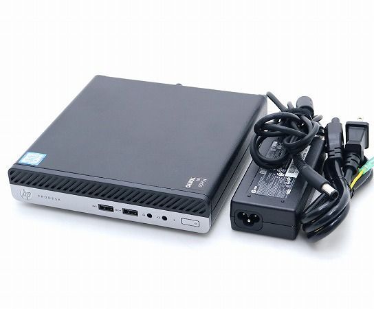hp ProDesk 400 G5 DM Core i5-9600T 2.3GHz 8GB 256GB(NVMeSSD) DisplayPort x2/アナログRGB出力 Windows11 Pro 64bit 中古
