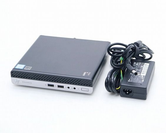 hp ProDesk 400 G4 DM Core i5-8500T 2.1GHz 8GB 256GB(新品SSD) DisplayPort/アナログRGB出力 Windows11 Pro 64bit 小難 中古