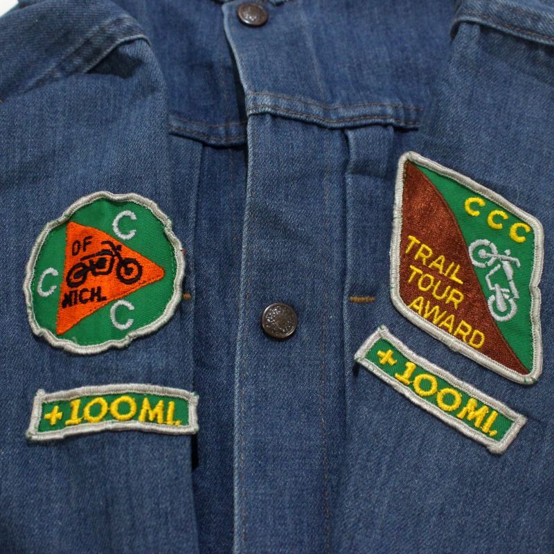 70s vintage J.C.Penney super denim デニムジャケット メンズ Lサイズ