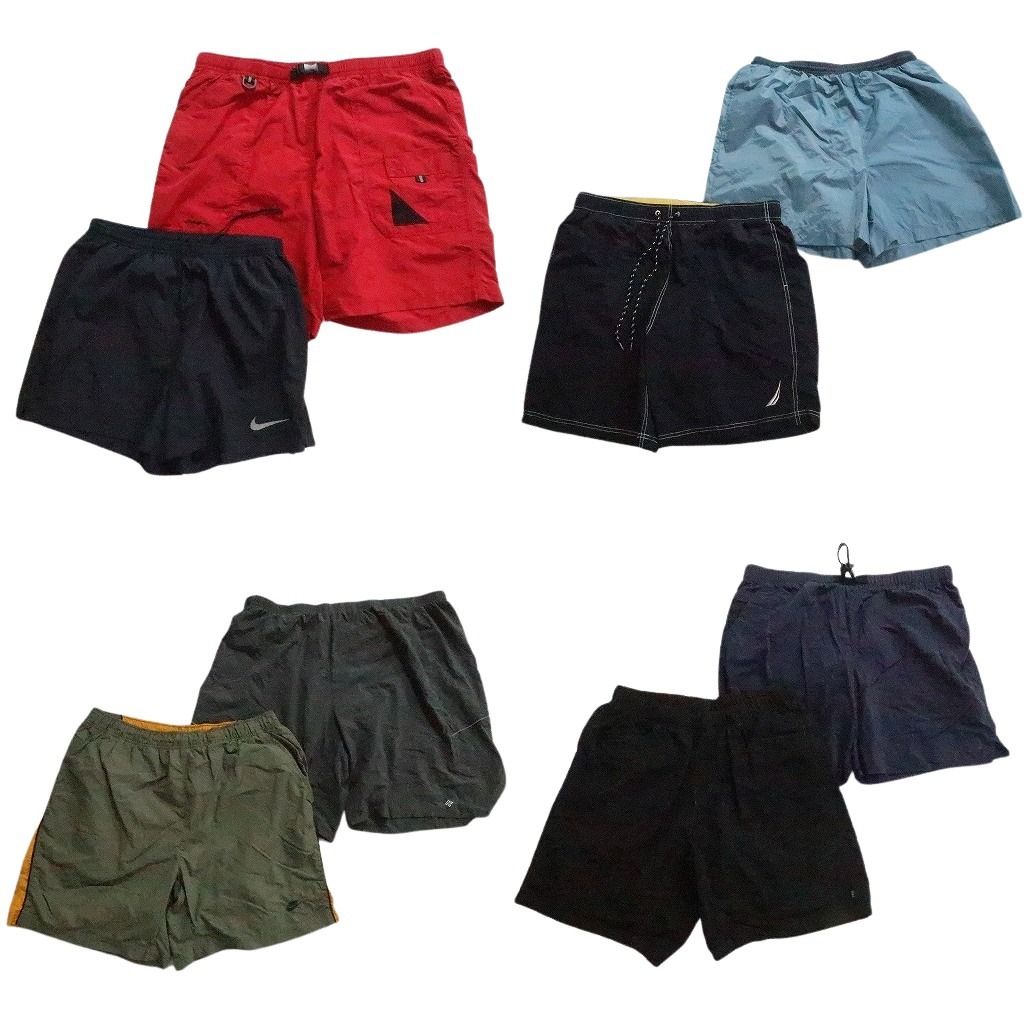 古着卸 まとめ売り ブランドMIX スイムショートパンツ 8枚セット ( メンズ XL ) アディダス ナイキ ノースフェイス 中古 古着 NE6314 13,950円