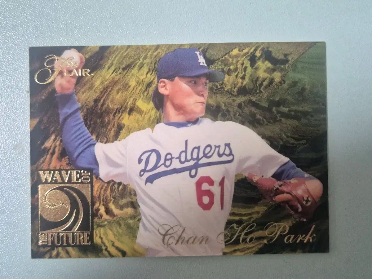 朴 賛浩（パク・チャンホ） フレア Future ルーキー 野球 カード Dodgers 61