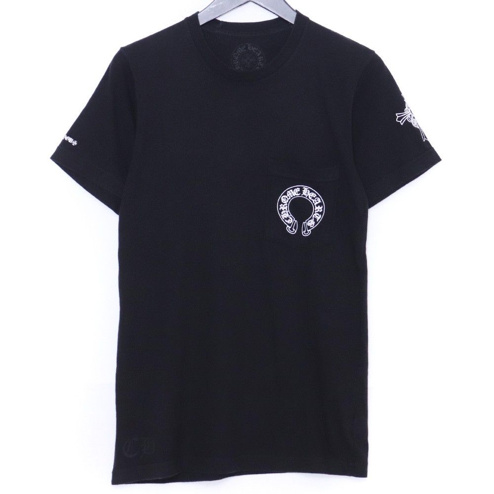 CHROME HEARTS ハーフスリーブポケットTシャツ ホースシュー ヘアリー