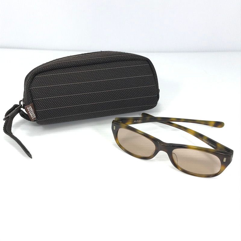 【中古品】 STUSSY ステューシー MICHAEL SUNGLASSES マイケル サングラス アイウェア アクセサリー 【203-260507-na-04-tag】