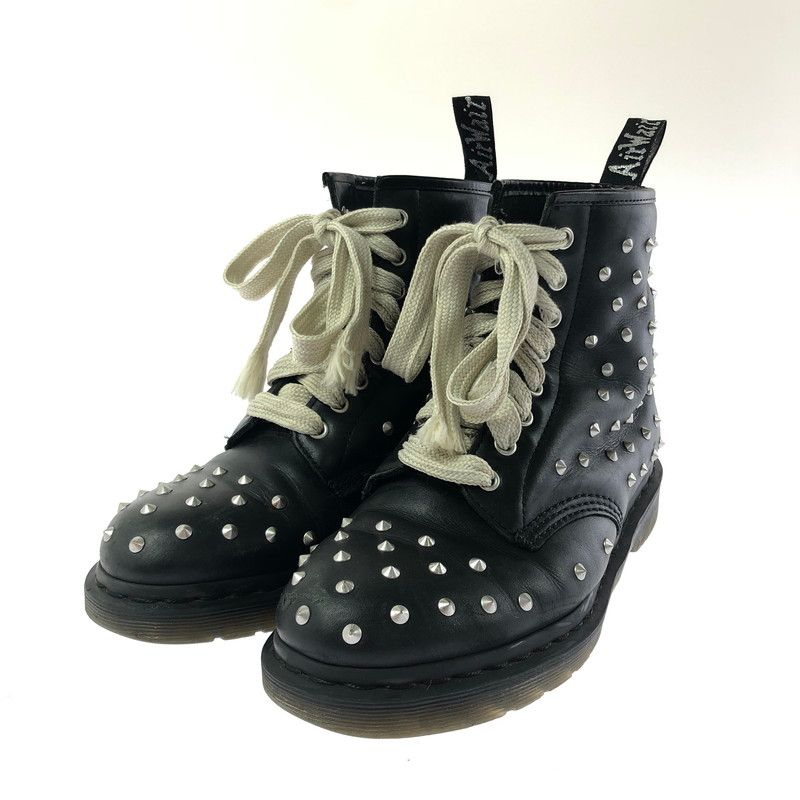 中古品】 Dr.Martens ドクターマーチン STUDS 8EYE BOOT スタッズ 8