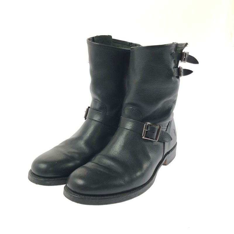【中古品】 FRYE フライ ENGINEER BOOTS 87240BLK エンジニアブーツ USA製 靴 【164-260507-na-18-tag】