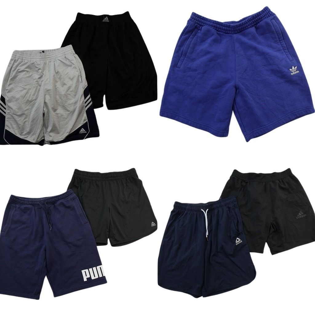 古着卸 まとめ売り スポーツブランドMIX ショートパンツ 7枚セット 