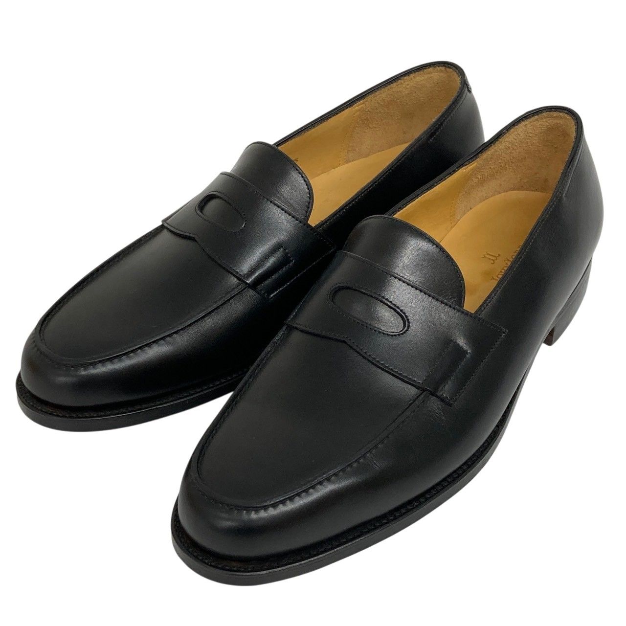 未使用/JOHN LOBB/ジョンロブ/LOPEZ/ロペス/コインローファー/7E/ENGLAND製/ブラック/メンズ/シューズ/RS1218