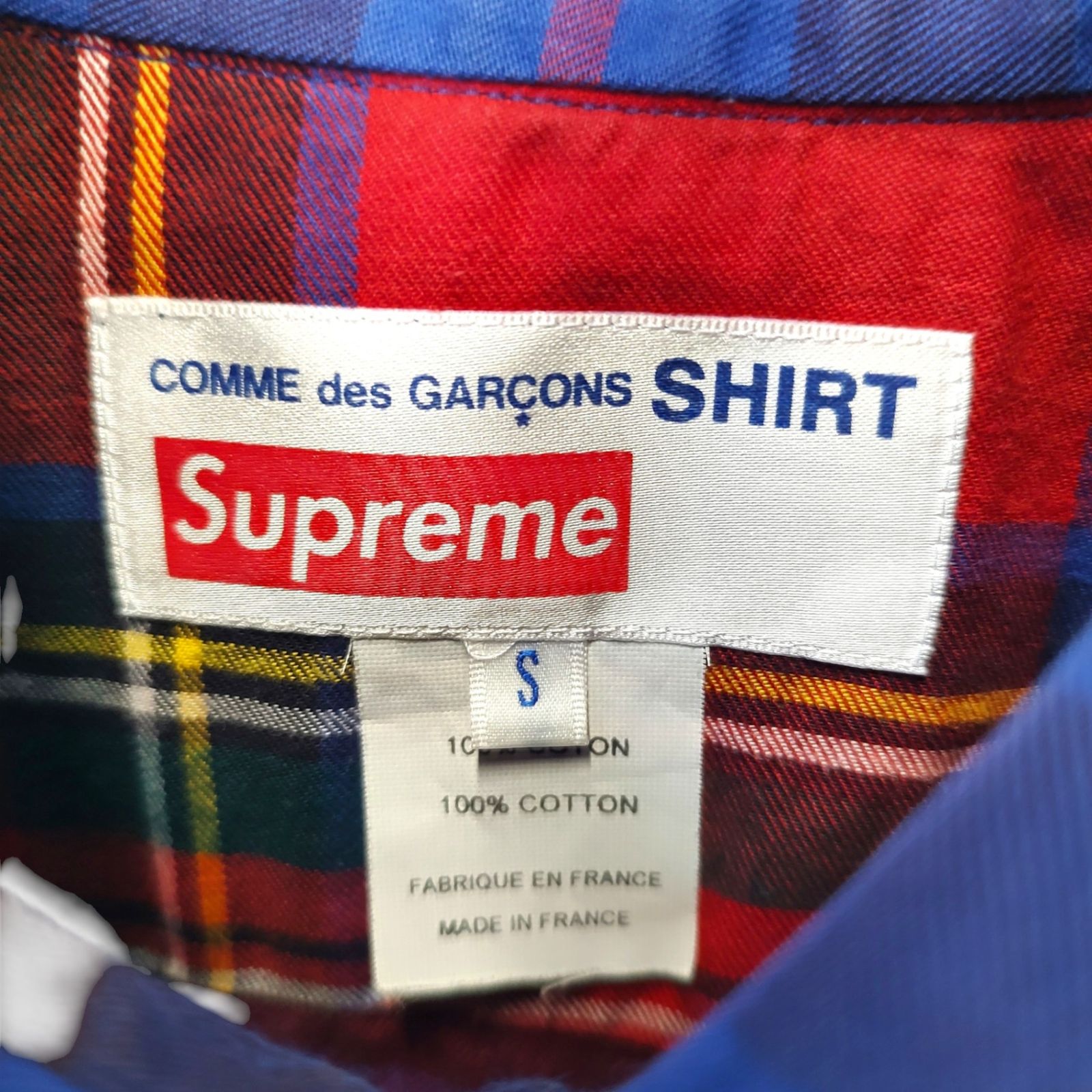 Supreme シュプリーム × COMME des GARCONS SHIRT コムデギャルソン 