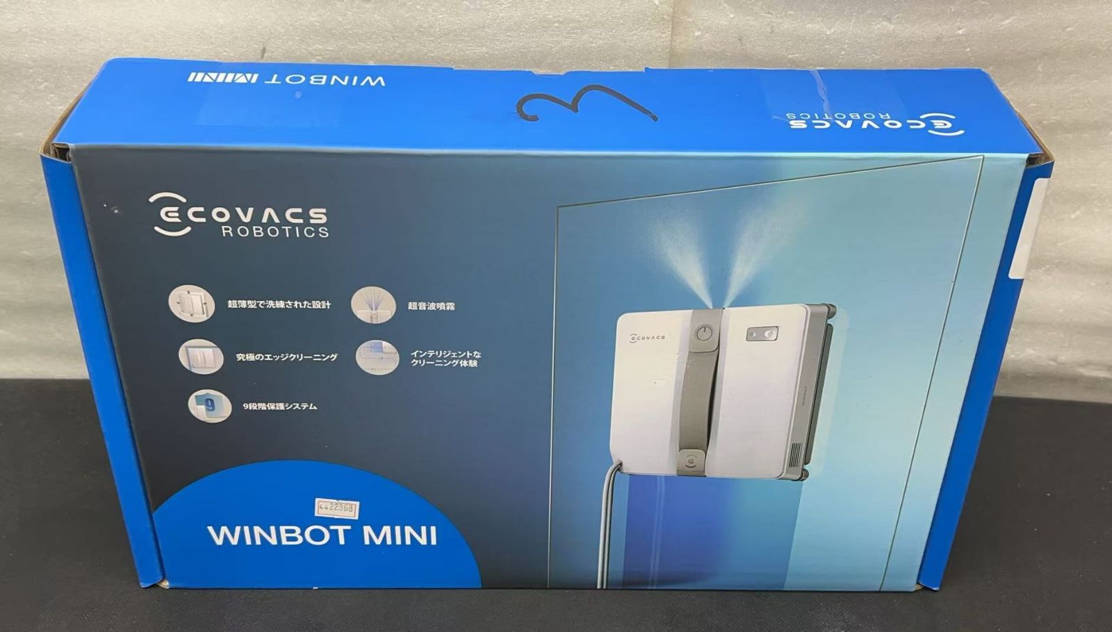 ECOVACS WINBOT MINI 窓掃除ロボット 掃除機 **4422368