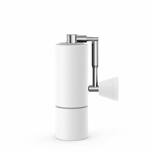 TIMEMOREコーヒーミル手動タイムモアC3Pro折り畳み式ハンドルス粗さ調整可能急速挽く超細挽き均一な粉末ステンレス製コーヒーミルアウトドア白い(ブラシ付き)