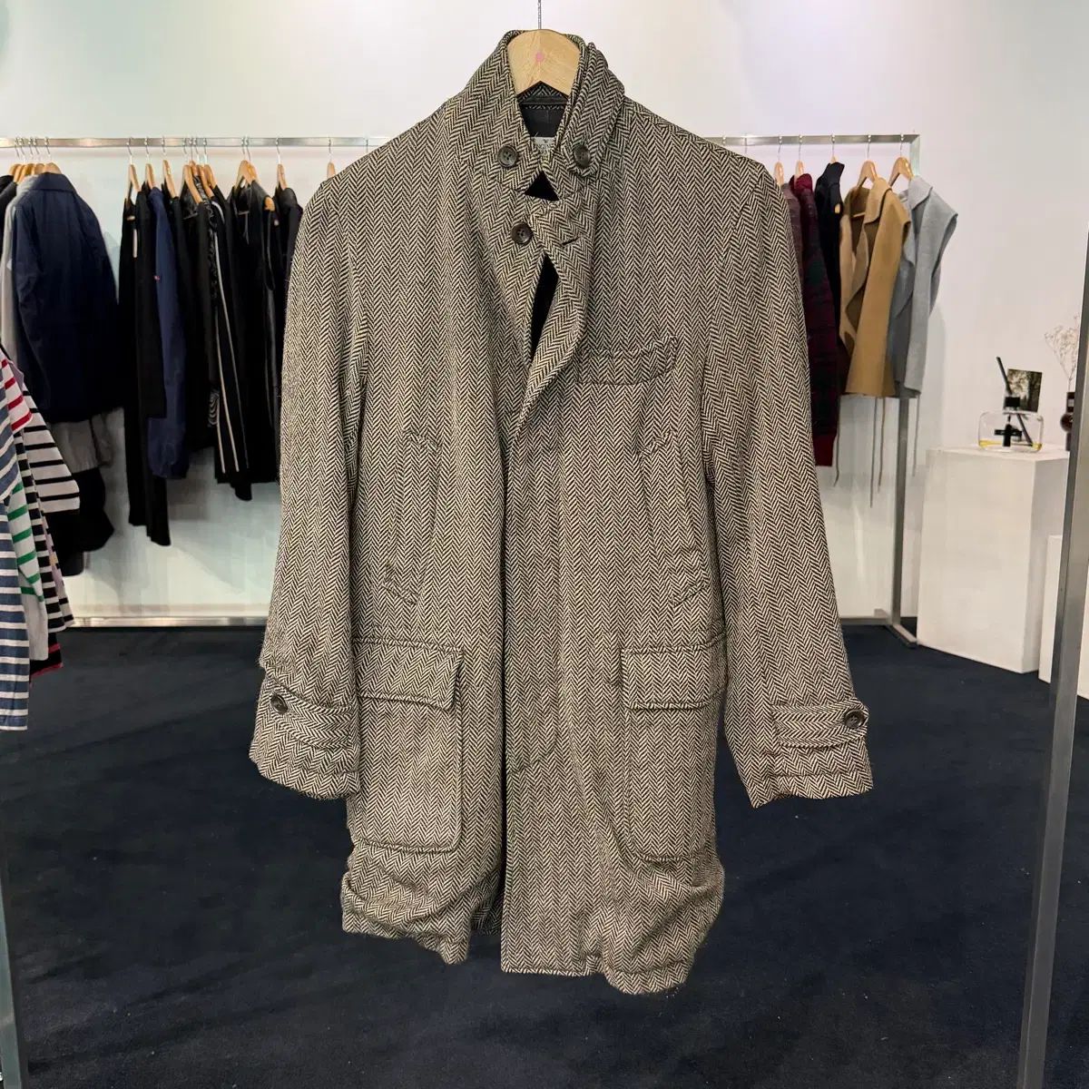 1 Engineered Garments エンジニアードガーメンツ ヘリンボーン ジャケット