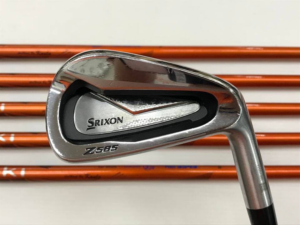 ダンロップ　SRIXON Z585　Miyazaki Kula 8　SRフレックス　アイアンセット　中古【最短即日発送】