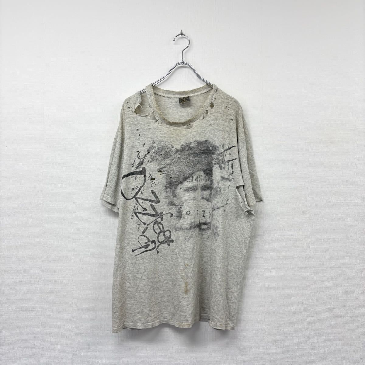 90s Vintage THE OZZFEST オジーオズボーン OZZY OSBOURNE 1997 TOUR TEE グランジ フェード ツアー Tシャツ バンT サイズ XL 805-0045