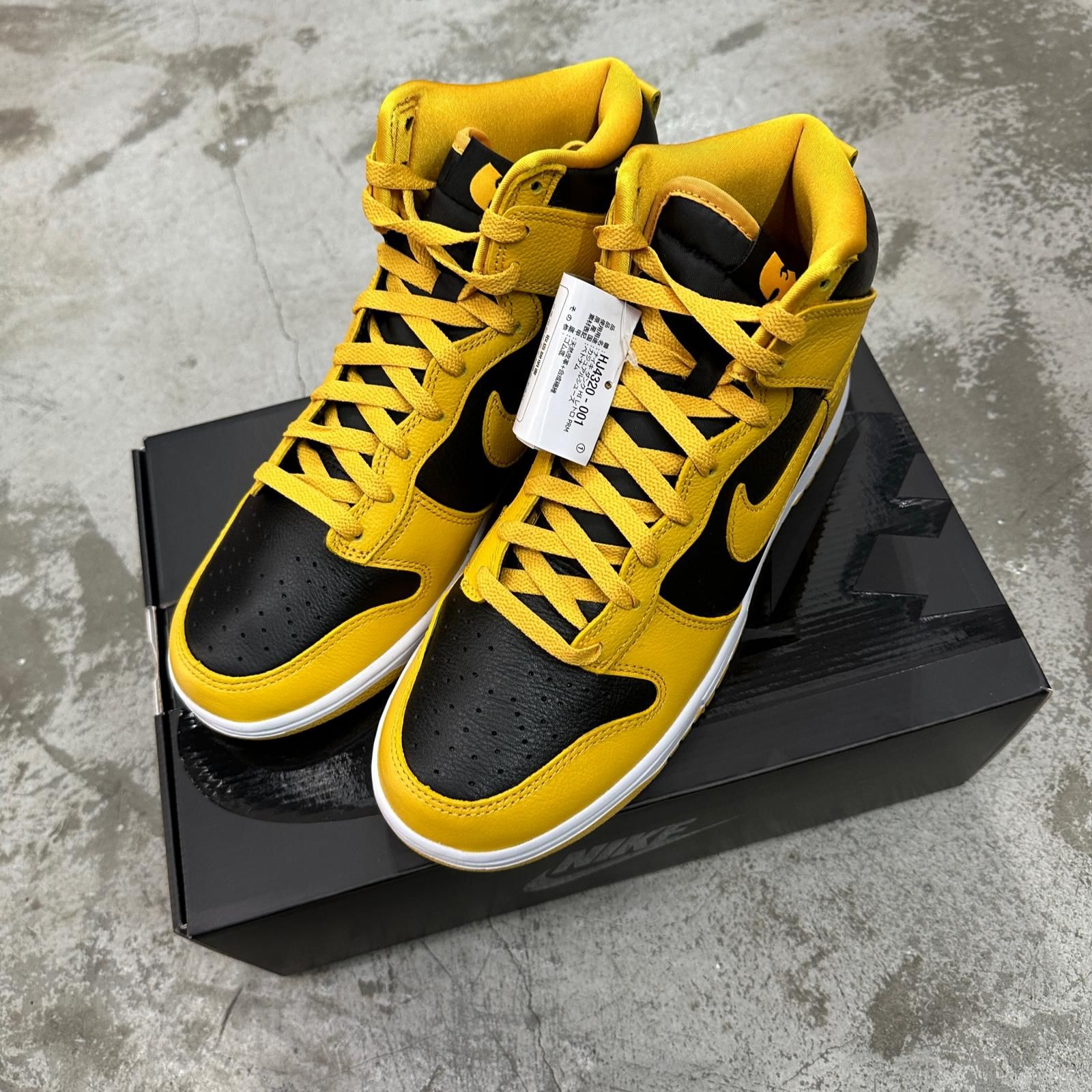 未使用 NIKE × Wu-Tang Clan Dunk High Retro PRM ダンク ハイ レトロ 