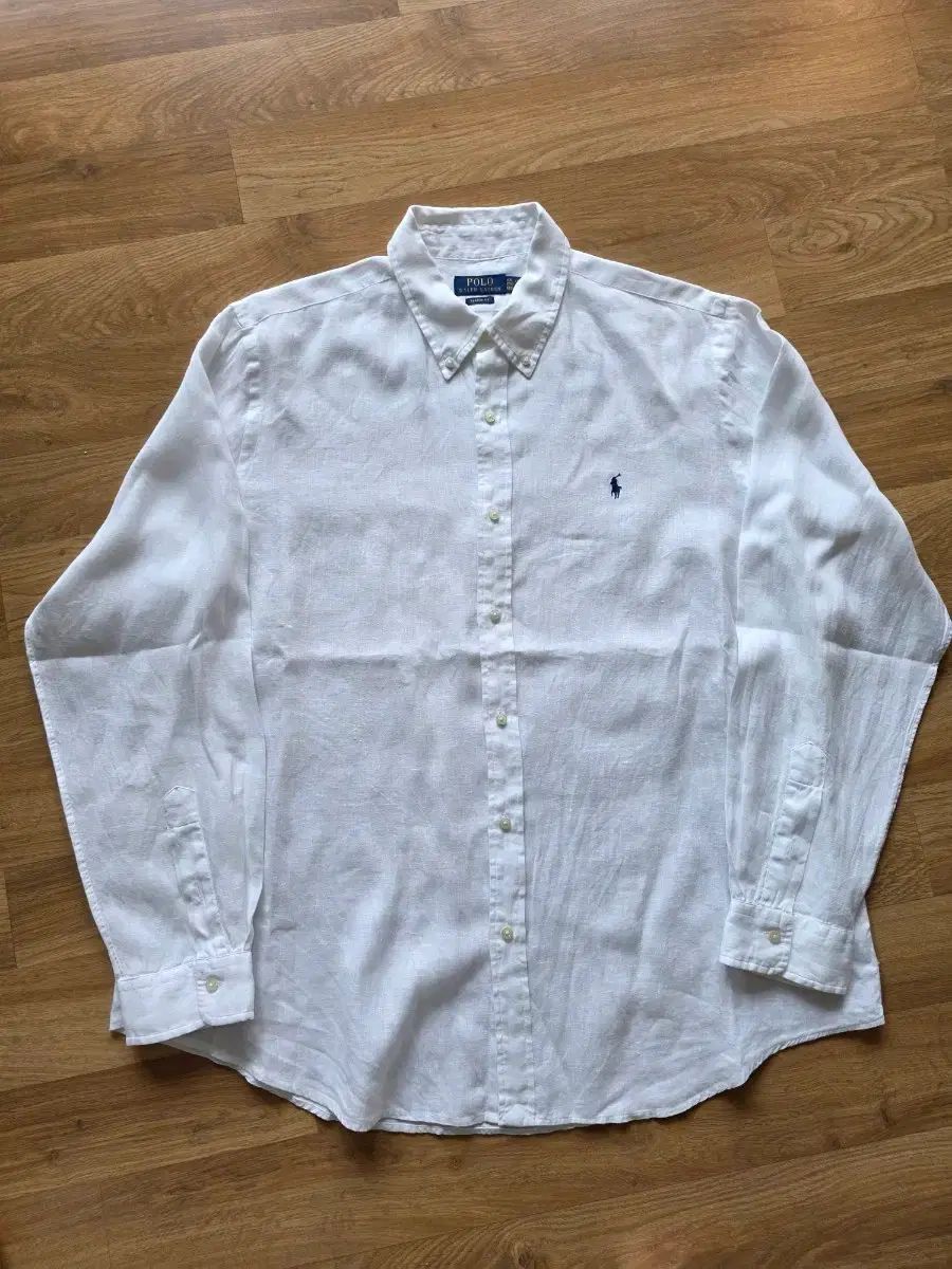 POLO RALPH LAUREN リネンシャツ 白 XXL クラシックフィット