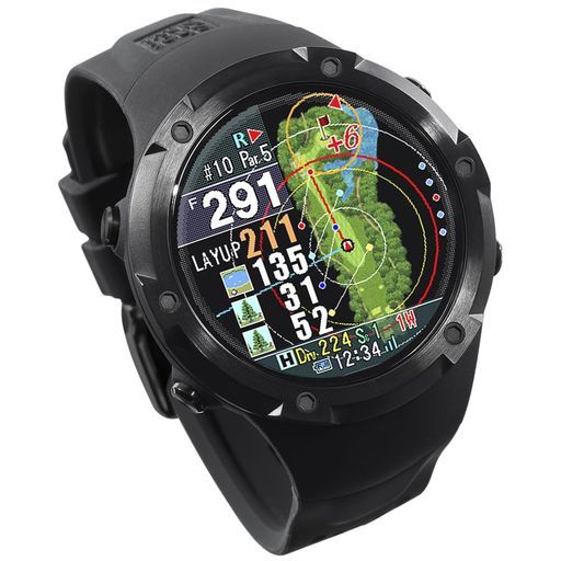 ShotNaviEvolvePRO(ショットナビ)ブラック大画面カラー液晶最新GPSチップ「M10」GPSゴルフナビゴルフ距離計ゴルフウォッチ競技利用OKFF