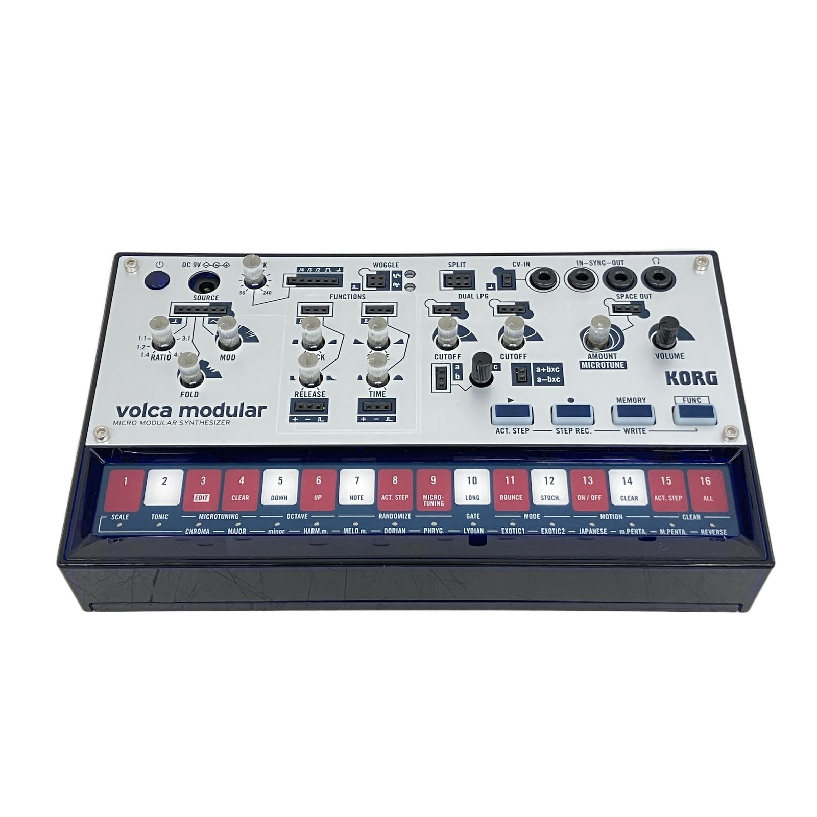 KORG VOLCA modular セミ モジュラー アナログ シンセサイザー 音響機材 コルグ 中古 良好 K11208471