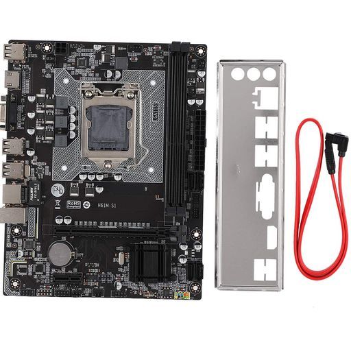 H61Mマザーボードi3/i5/i7シリーズ用デスクトップマザーボード(H61Mシリーズ用)デュアルDDR31066/1333/1600MHzPCIEポート