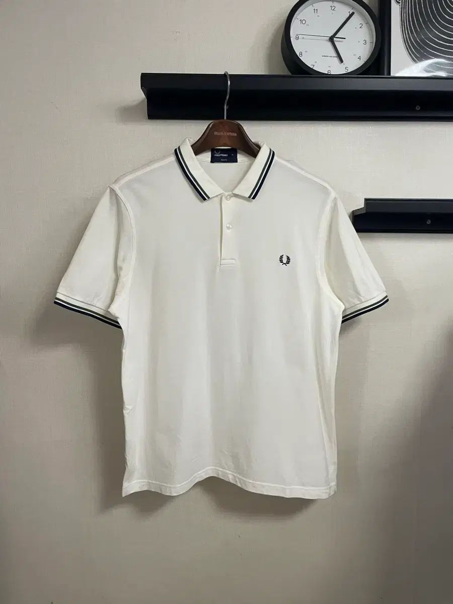 フレッドペリー カラーTシャツ 白 スリムフィット XL