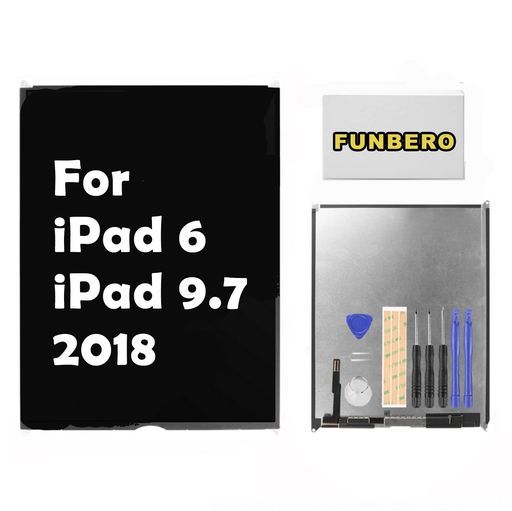 FunberoForiPad9.72018iPad6A1893A1954交換修理用LCD液晶パネルインナーパネル交換LCDディスプレイ(タブレットPCLCD交換部品)-修理工具セット付き