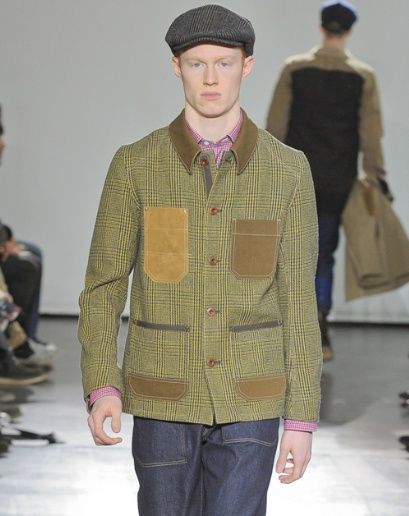 JUNYA WATANABE MAN 12aw 再構築 ツイードカバーオールジャケット M 2012aw AD2012