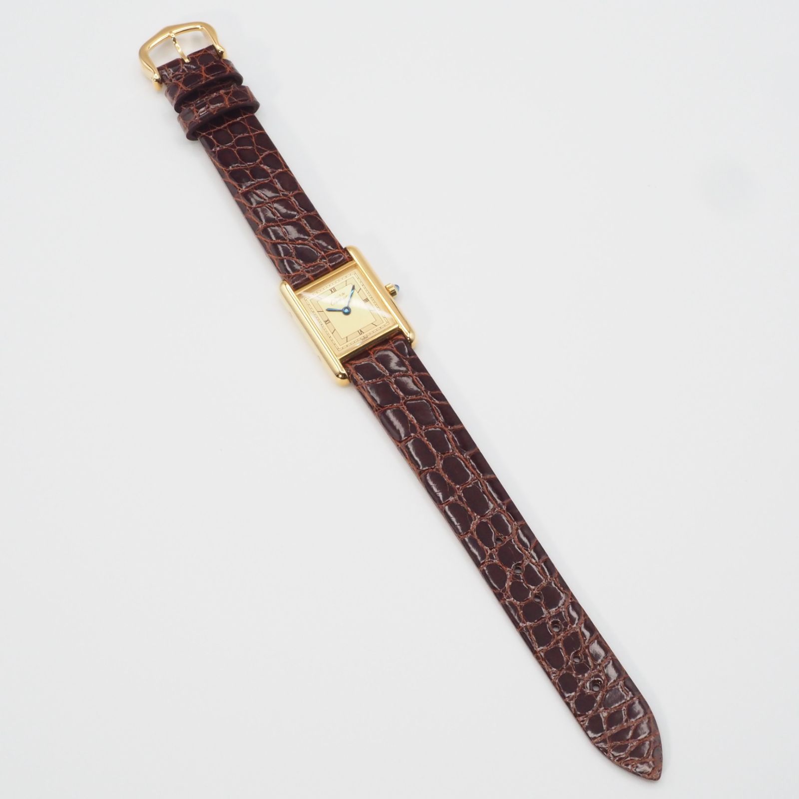 Cartier カルティエ マストタンク SM ゴールド Ref.366001 