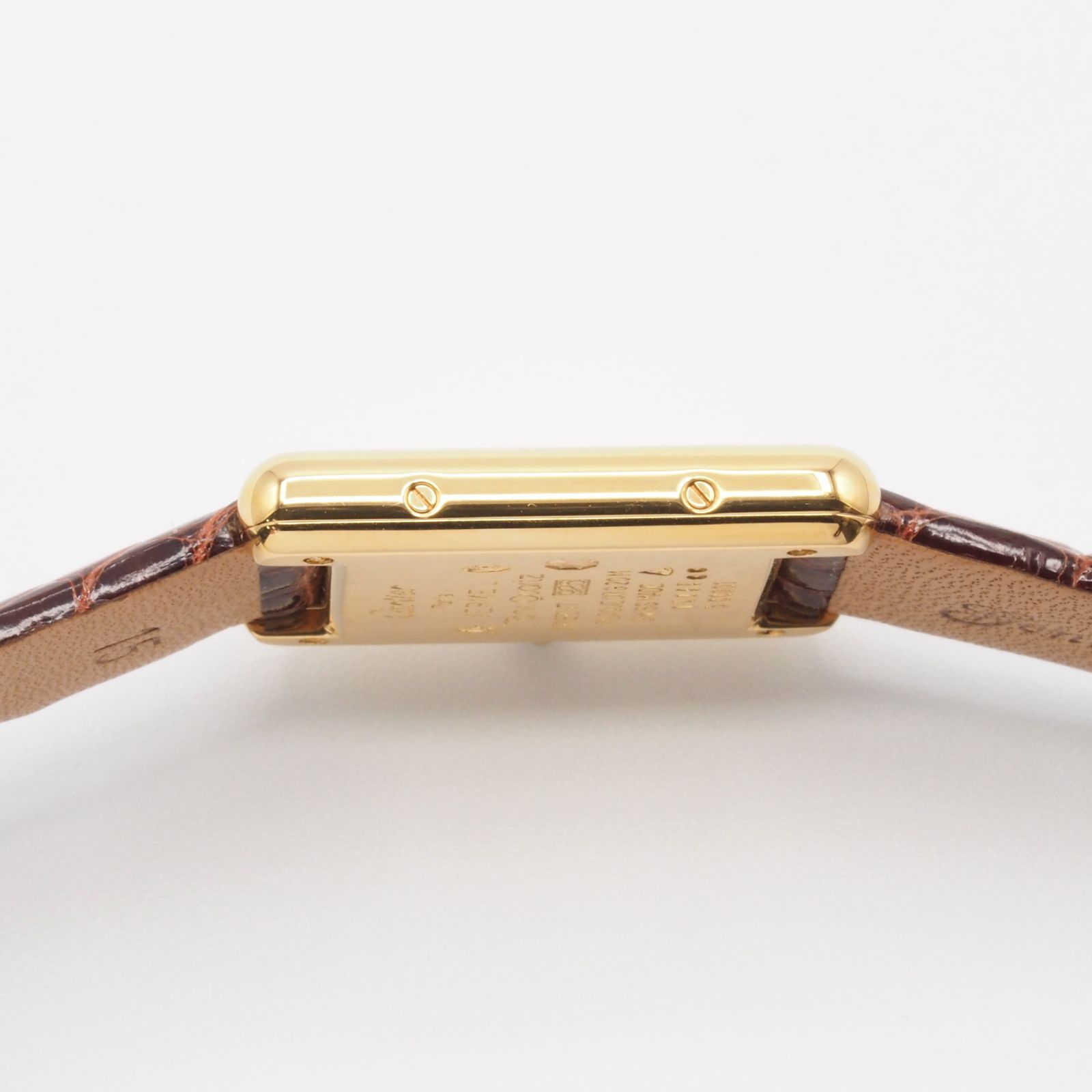 Cartier カルティエ マストタンク SM ゴールド Ref.366001 
