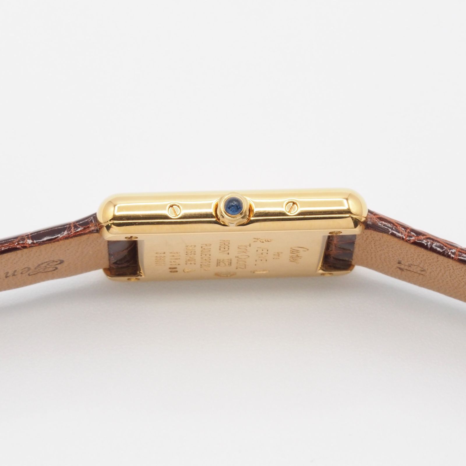 Cartier カルティエ マストタンク SM ゴールド Ref.366001 