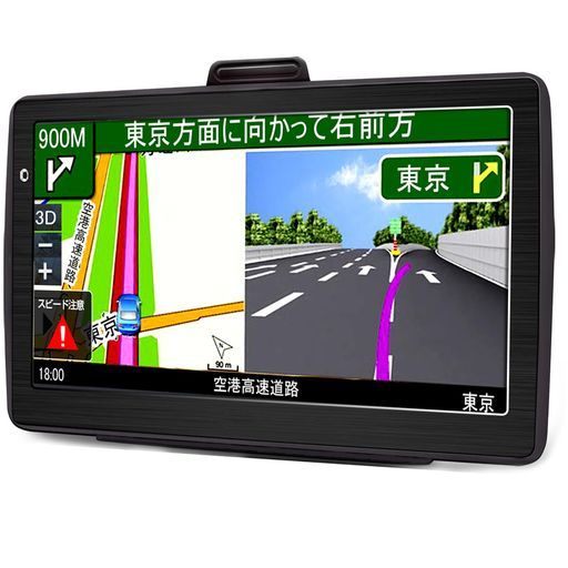 TORAKIND2023日本の最新地図搭載ポータブルナビ7インチ大画面カーナビ12V-36V車対応PNDカーナビゲーションシステム音声ナビゲーション車線案内スピード警告安全運転案内ポータブル高精度測位