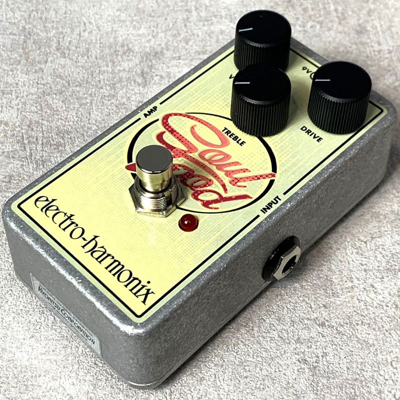 【加古川店】【楽器】 新品 Electro-Harmonix | エレクトロハーモニクス エフェクター Soul Food オーバードライブ オーバードライブ グレー 【472】