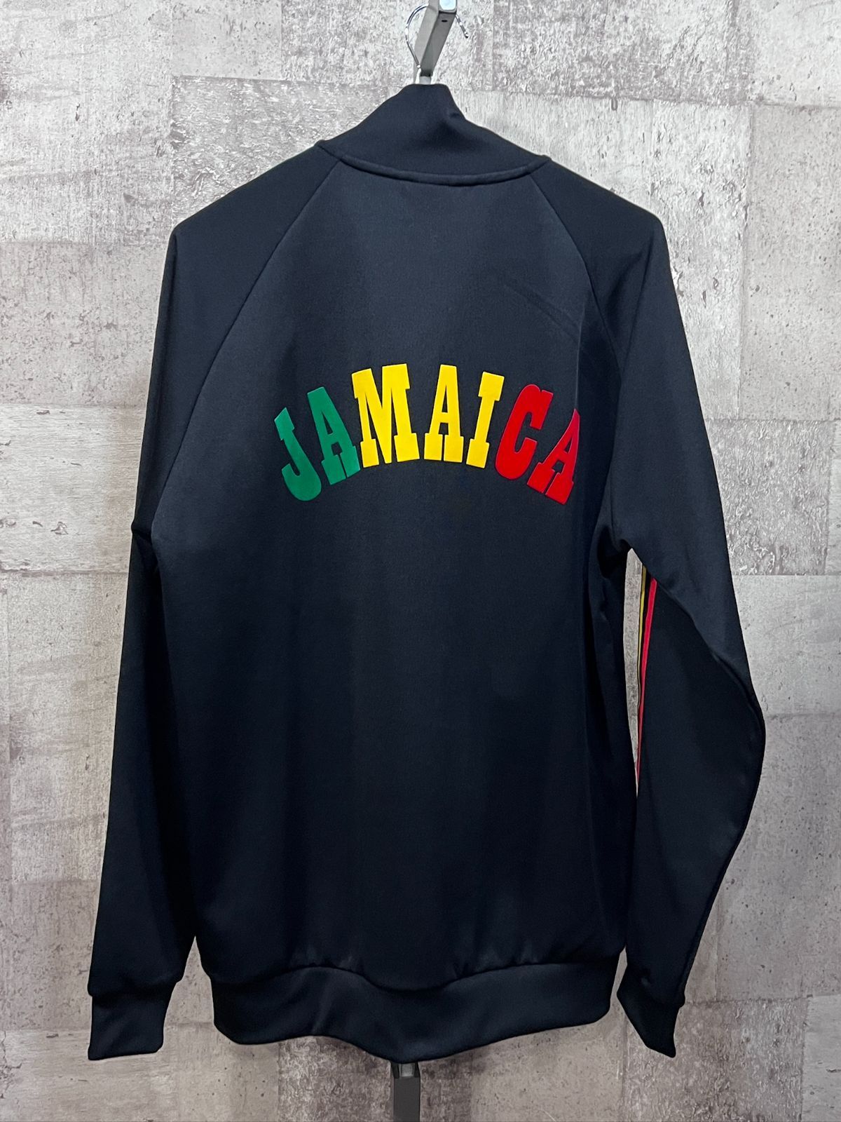 【極美品】 ジャマイカ‪代表 ボブ・マーリートラックジャケット メンズ 極美品 アディダス ジャマイカ代表 × ボブ・マーリー