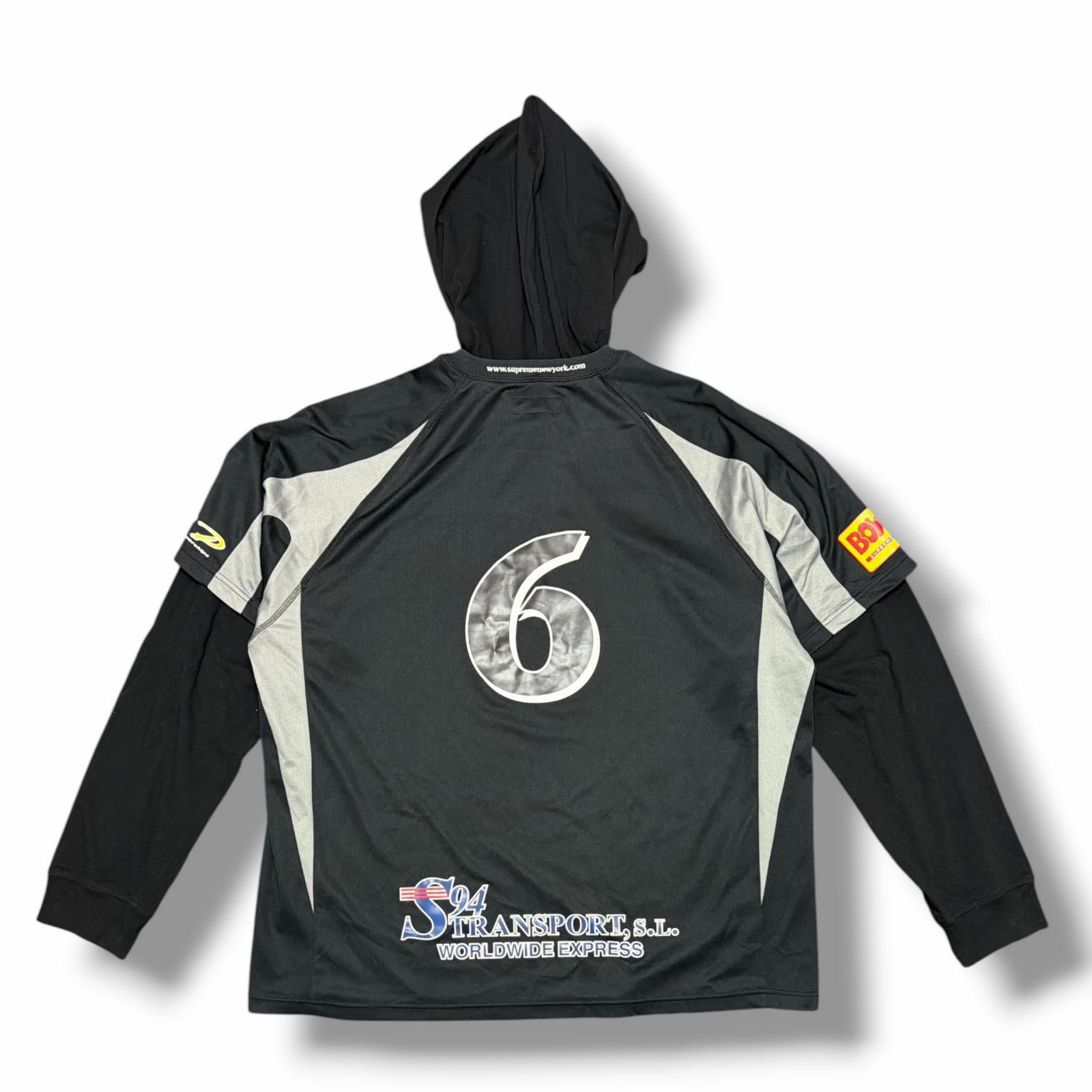国内正規 Supreme 23AW HOODED SOCCER JERSEY フーデッドサッカー